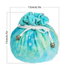 Multi-pocket d20 Dice Bag - Teal & Stars