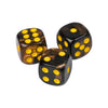 Bronze & Black (Corruption) - 12mm D6 pips