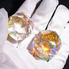 30mm Rainbow Crystal d20