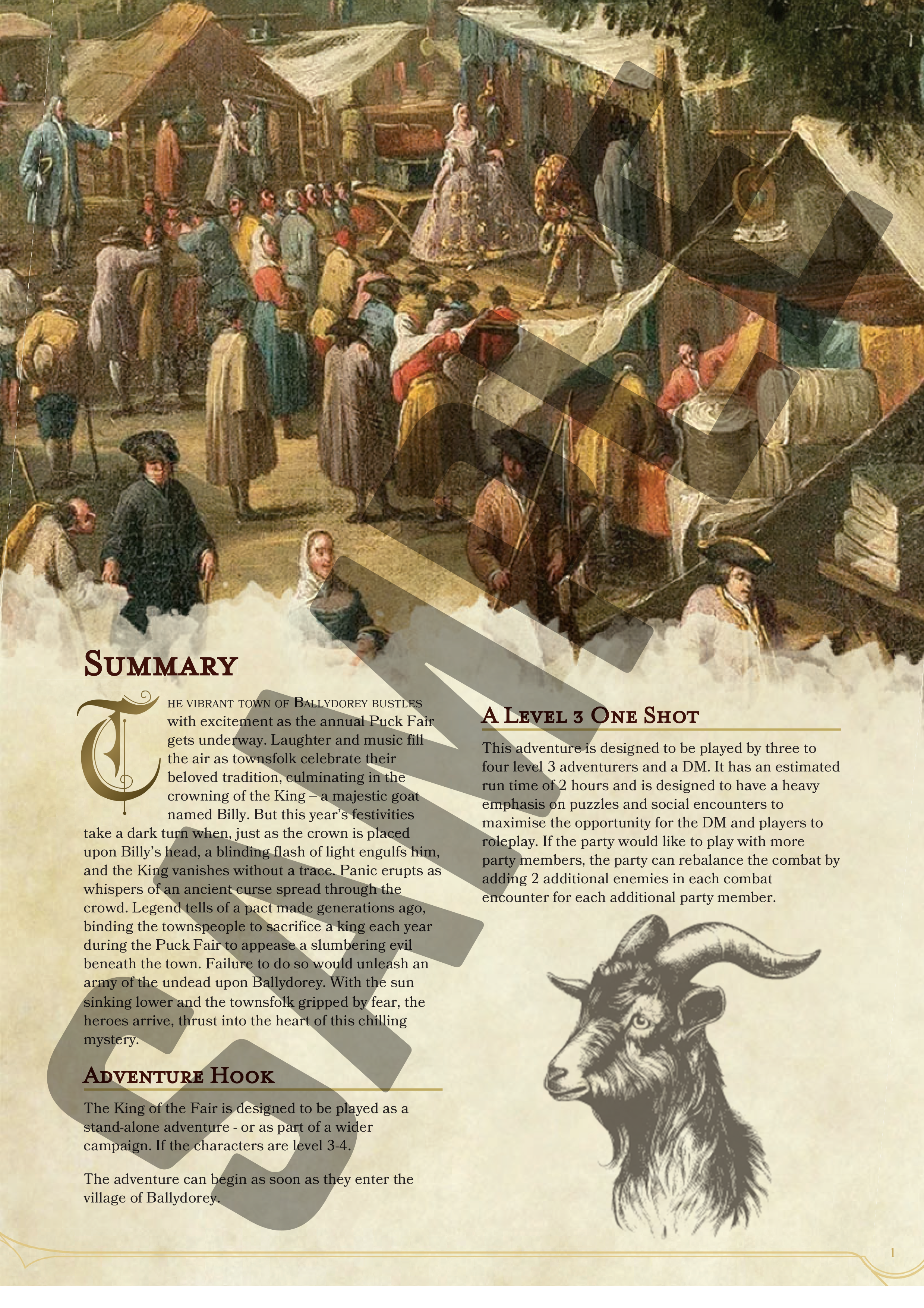 The King of the Fair - an Irish Adventure
