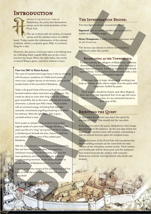 The King of the Fair - an Irish Adventure