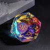 30mm Rainbow Crystal d20