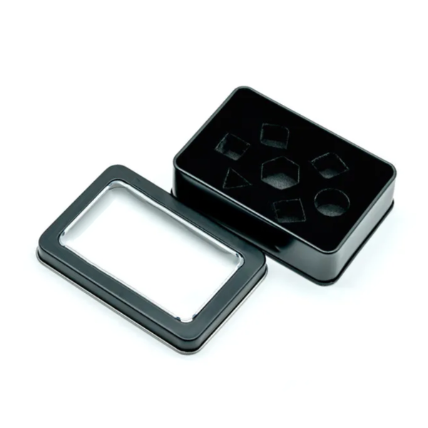 Metal Dice Box with window