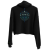 I'd Rather Be Playing D&D crop hoodie