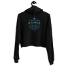 I'd Rather Be Playing D&D crop hoodie