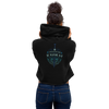 I'd Rather Be Playing D&D crop hoodie