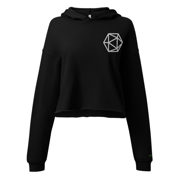 I'd Rather Be Playing D&D crop hoodie