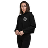 I'd Rather Be Playing D&D crop hoodie
