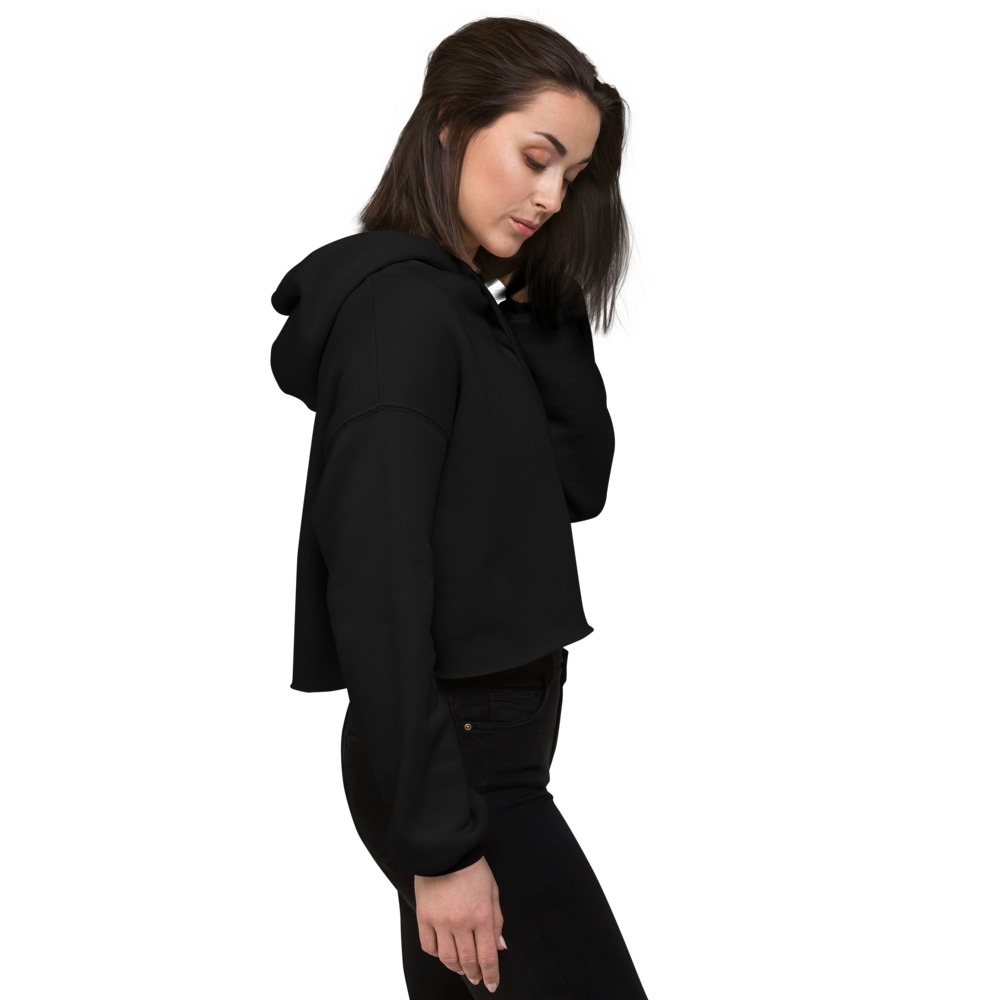 I'd Rather Be Playing D&D crop hoodie