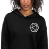 I'd Rather Be Playing D&D crop hoodie