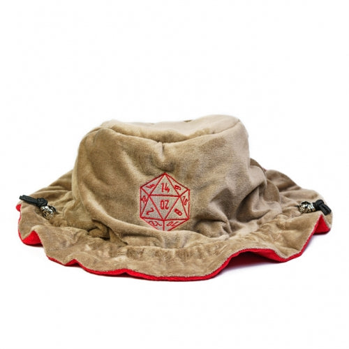 Multi-pocket d20 Dice Bag - Khaki
