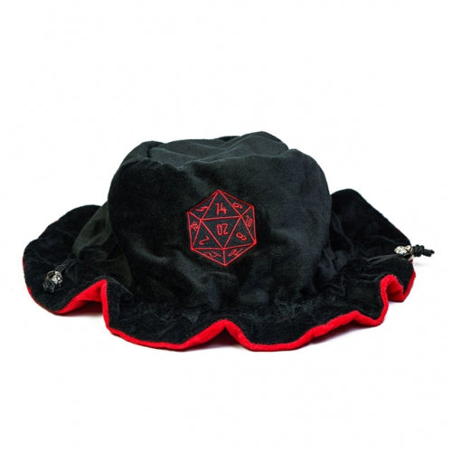 Multi-pocket d20 Dice Bag - Black