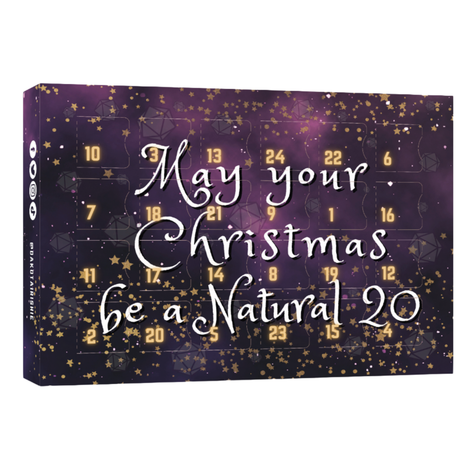 Critmas Countdown - Standard Dice Advent Calendar