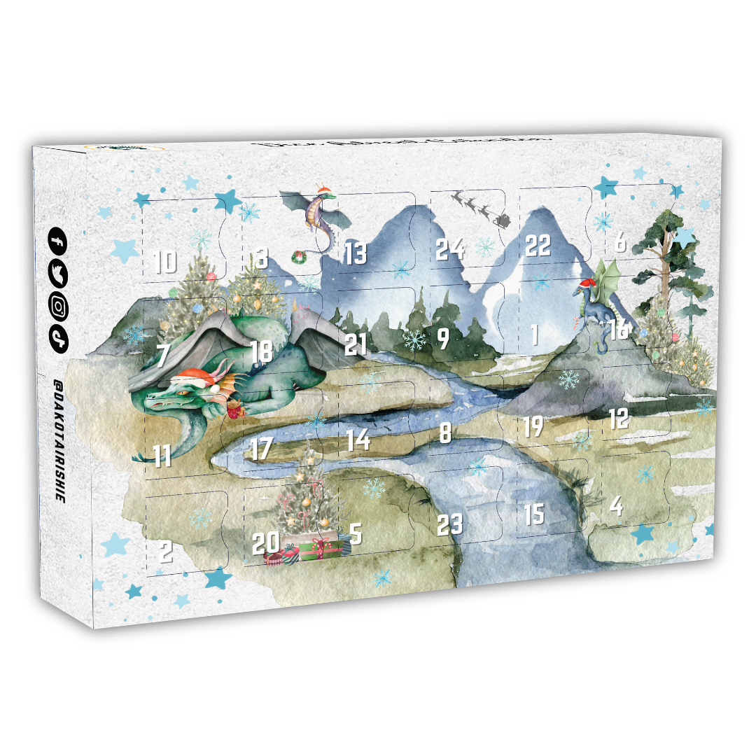 Dice Dragon's Hoard - Premium Dice Advent Calendar