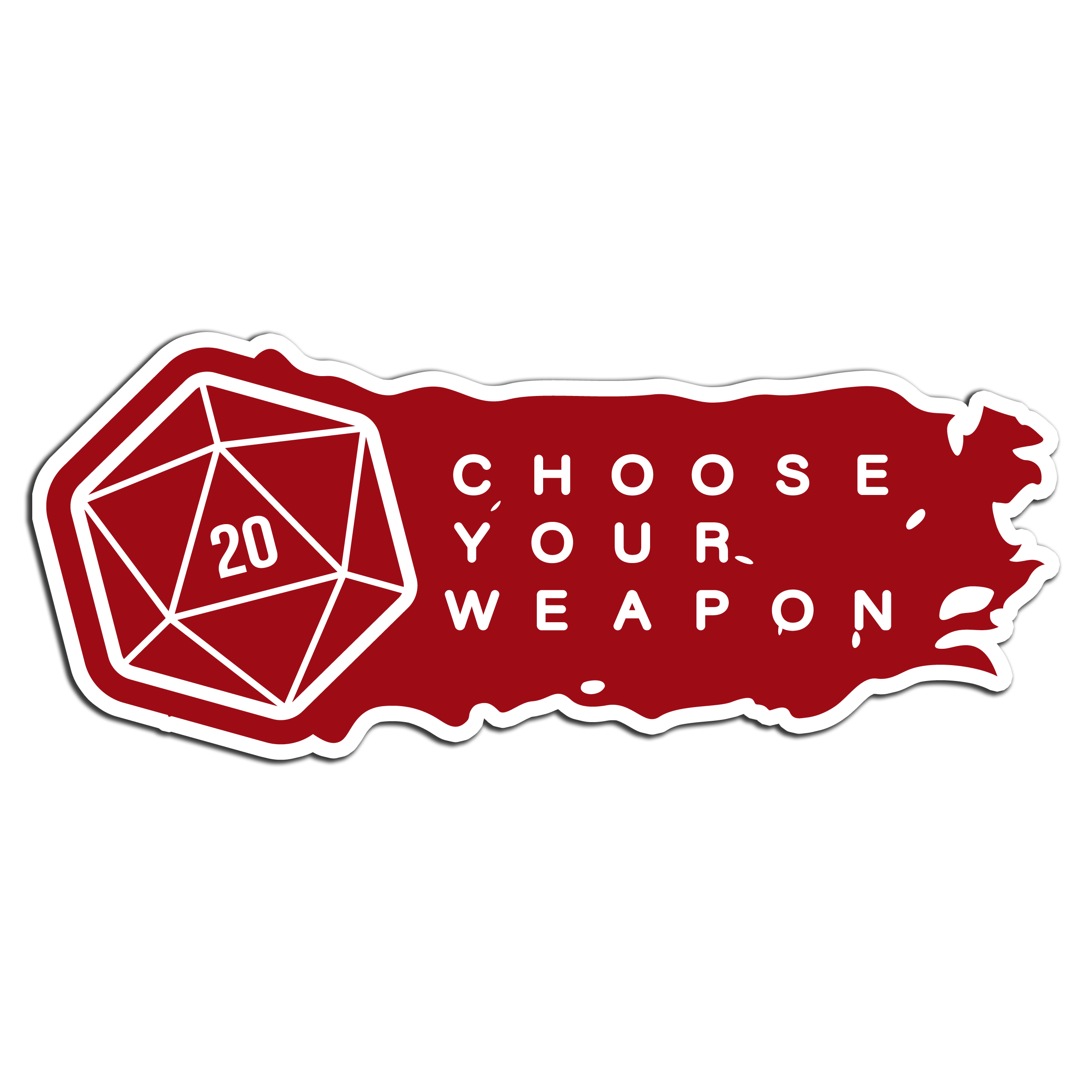 Choose Your Weapon Sticker