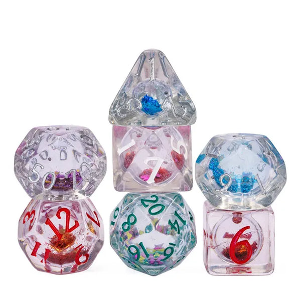Random Liquid Core dice
