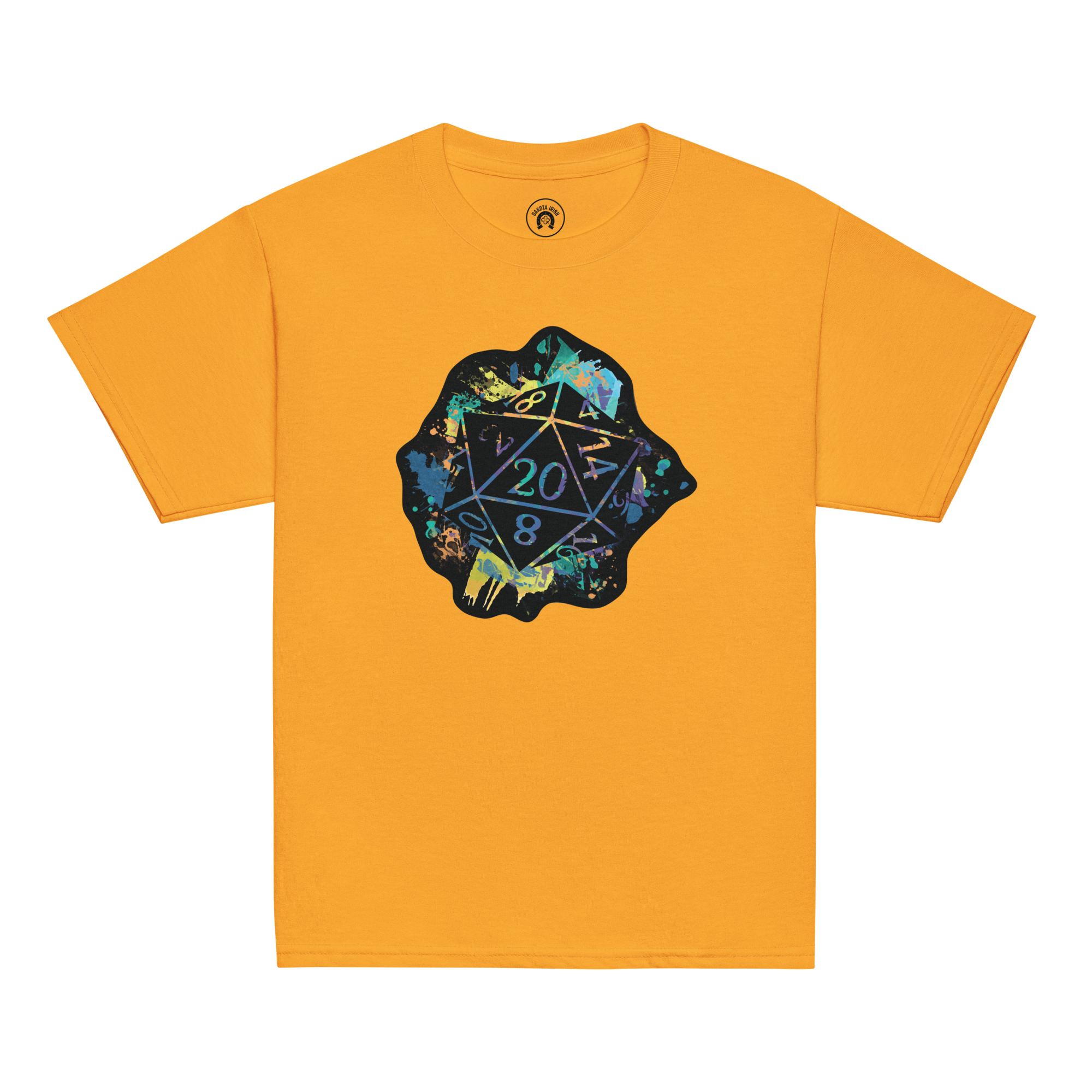 Rainbow Splash d20 - youth classic tee