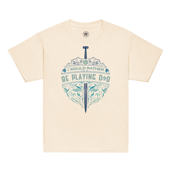 I'd Rather Be Playing D&D - youth classic tee