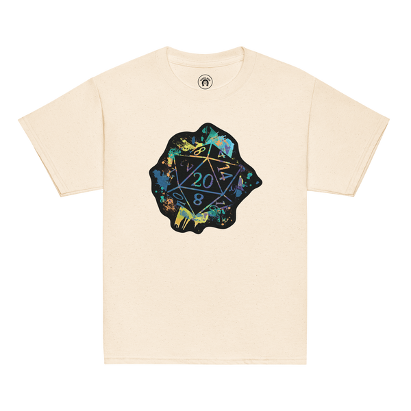 Rainbow Splash d20 - youth classic tee