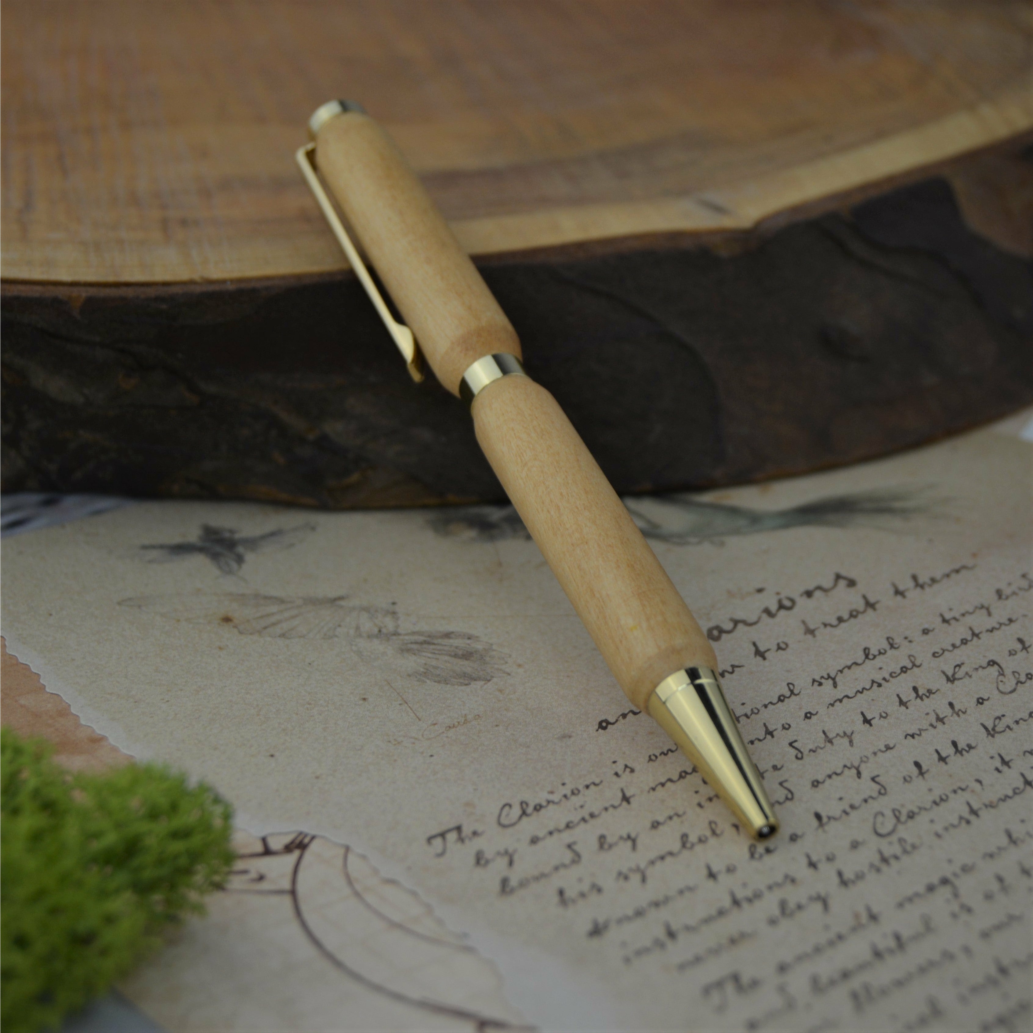 Hand-turned Wood Pens - Exotic Series