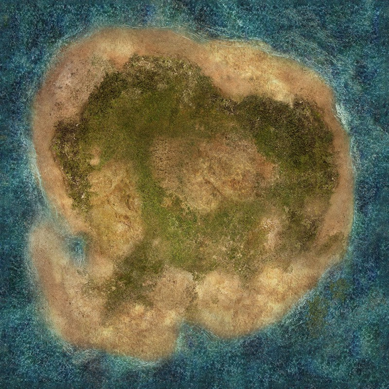 Island/Ocean Double-sided Battle Map 1